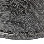 Кофейный столик Secret диам.40см x 54см, серый мрамор, металл, керамика