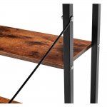 Стол письменный с полками Frame 100x45x110см лофт, чёрный Стол письменный с полками Frame 100x45x110см лофт, чёрный