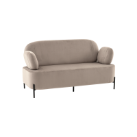 Диван Кэнди велюр светло-серый