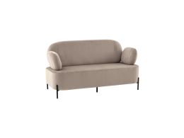 Диван Кэнди велюр светло-серый