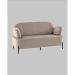 Диван Кэнди велюр светло-серый