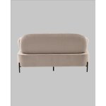 Диван Кэнди велюр светло-серый