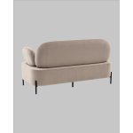 Диван Кэнди велюр светло-серый