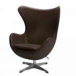 Кресло EGG STYLE CHAIR натуральная кожа Кресло EGG STYLE CHAIR натуральная кожа