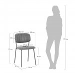 Комплект из 2-х стульев Carol латте