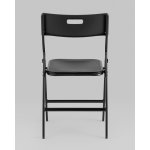 Комплект раскладного стола и стульев Кейт черный