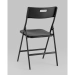 Комплект раскладного стола и стульев Кейт черный