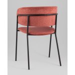 Кресло Нэлли New буклированный велюр терракотовый