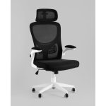 Кресло офисное TopChairs Airone белый с черной сеткой