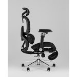 Кресло офисное TopChairs Prodigy с оттоманкой черный