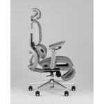 Кресло офисное TopChairs Prodigy с оттоманкой серый