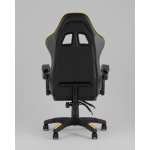 Кресло спортивное TopChairs MG-7043 черно-жёлтый