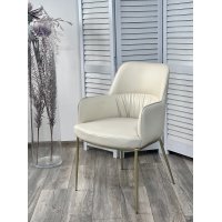 Стул BRUNO Milk T1-02, PU / шампань, ®DISAUR