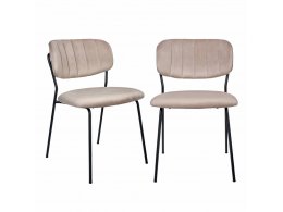 Комплект из 2-х стульев Carol латте