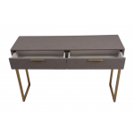 Стол-консоль Логан с 2-мя ящиками MC9001-120GR, 120х35х78 см, светло-серый