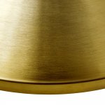 Кофейный столик Secret диам.40см x 54см, серый мрамор, металл, керамика