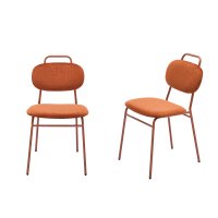 Комплект из 2-ух стульев MOLLY разборный терракотовый