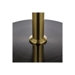 Кофейный столик Solid диам.40см x 58см, чёрный, металл