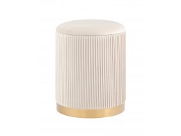 Пуф Шарлотта с ящиком велюр бежевый