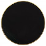 Кофейный столик Gloria диам.50см x 54см, чёрный, металл