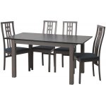 Стол TME-6932 MBH  GREY STONE серый камень /серый  M-City