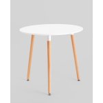 Стол круглый EAMES DST NEW D80 белый