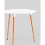 Стол круглый EAMES DST NEW D80 белый