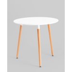 Стол круглый EAMES DST NEW D80 белый