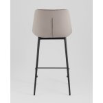 Стул барный Arch экокожа серый