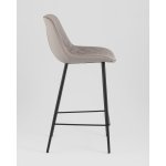 Стул барный Arch экокожа серый