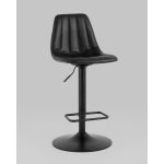 Стул барный Code экокожа чёрный