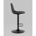 Стул барный Code экокожа чёрный