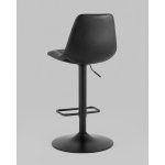 Стул барный Code экокожа чёрный