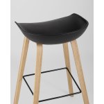 Стул барный LIBRA ЧЕРНЫЙ 2 шт