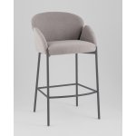 Стул полубарный Melia серый