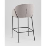 Стул полубарный Melia серый