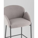 Стул полубарный Melia серый