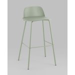 Стул барный Mist серо-зеленый 4 шт