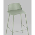 Стул барный Mist серо-зеленый 4 шт