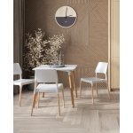 Стол Oslo Square  80х80 см белый