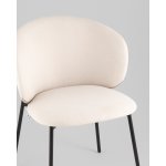 Стул Блейз велюр молочный