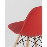 Стул Eames Style DSW красный x4 (разборный каркас) Стул Eames Style DSW красный x4 (разборный каркас)