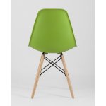 Стул Eames Style DSW зеленый x4 (разборный каркас)