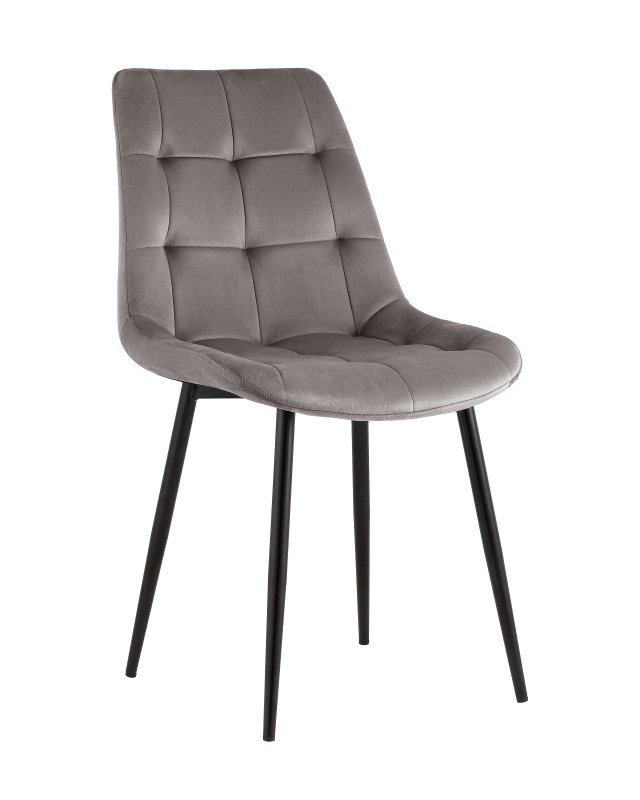 Стул Флекс New велюр светло-серый