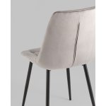 Стул Флекс New велюр светло-серый 4шт.