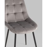 Стул Флекс New велюр светло-серый 4шт.