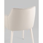 Стул обеденный Feston слоновая кость букле с экокожей