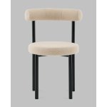 Стул обеденный Флорео букле бежевый