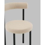 Стул обеденный Флорео букле бежевый