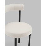 Стул обеденный Флорео букле молочный